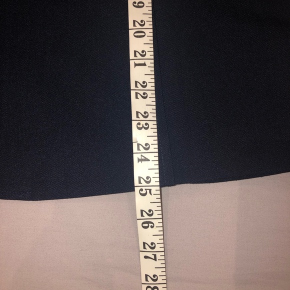 CLEO  | NAVY BLUE BLAZER, FULLY LINED, FRONT BUTTON CLOSURE: US 18 - Picture 10 of 15